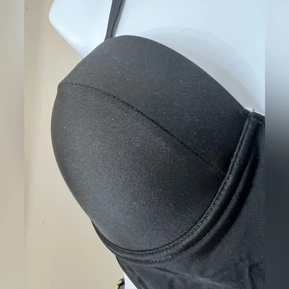 Sunflower Print Push Up High Waisted Bikini Set - Picture 5 of 9